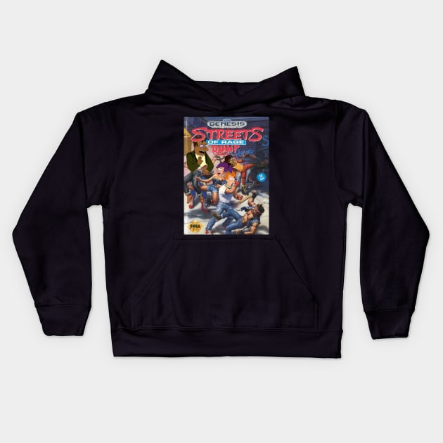 Streets of Rage Dump Kids Hoodie by Unsanctioned Goods